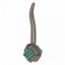 DUVO+ Мяч комбинированный с ручкой для собак "Freshmint Dental Tug Ball"