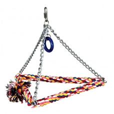 WAGNERS Cotton Triangel Игрушка качели-треугольник из каната  для птиц