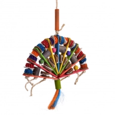 HAPPY BIRD Игрушка для птиц "Bamboo Fan", 52х29см